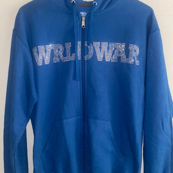 WRLD WAR HOODIE 1o1 - Picture 4 of 4